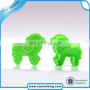 Factory Dog Shape Green Color Cookie Cutter thumbnail-1