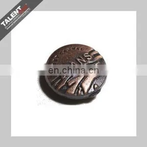 Custom Denim Alloy Rivet Button With Brand Name Logo thumbnail-1