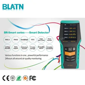 Home Air Quality Monitor HCHO PM2.5 VOCs Formaldehyde Multi Gas Detector thumbnail-3