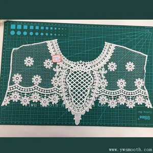 Cotton Crochet Necklace Embroidery Lace Collar Fabric Textile Garment Accessories thumbnail-3