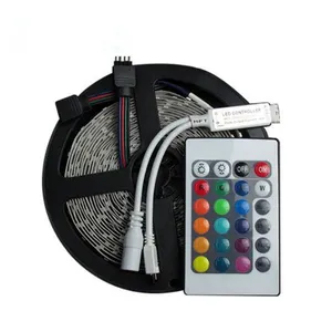 RGB LED Strip 3528 Set / RGB LED Strip 5050 Set DC12V 60LED/m 5M/Lot, LED Tape RGB,RGB Controller thumbnail-1