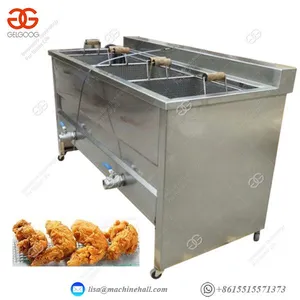 200kg/h Commercial Deep Fryer Machine thumbnail-3