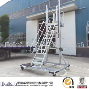 Convenient Aluminium Liftable Platform Ladders for Industry thumbnail-2