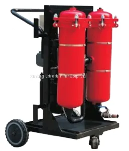 High Precision Oil Purifier LYC-50B Mobile Filter Oil Machine thumbnail-1