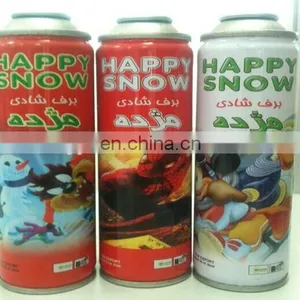 5 Color CMYK Seam Henght 380mm Printing Empty Snow Spray and CRAZY RIBBON Cans thumbnail-6
