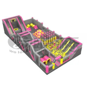 Large Playground Indoor Inflatable Amusement Park for Sale thumbnail-1