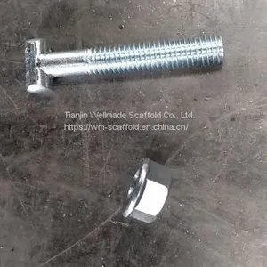 EN 74/ BS1139 HDG&E-galvanized Drop Forged Tubular Fitting Clamp thumbnail-5