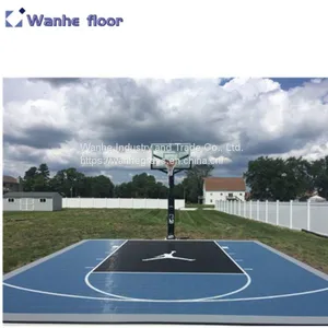 HOT HOT HOT Multi-purpose pp Tile Used Synthetic Volleyball Sport Court Flooring Mat thumbnail-1