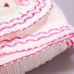Online Sale Decorative Border Baby Woolen Blanket for Africa Market thumbnail-4
