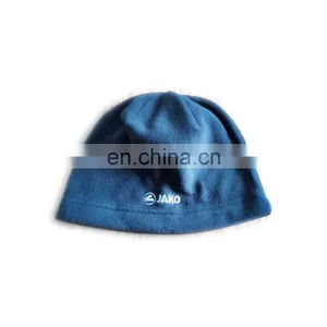 Cheap Price Unisex Embroidery Print Logo Winter Polar Fleece Beanie Cap thumbnail-5
