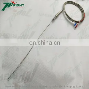 Stainless Steel Probe 0~400C Temperature Sensor J Type Thermocouple in Probe 2*90mm thumbnail-3