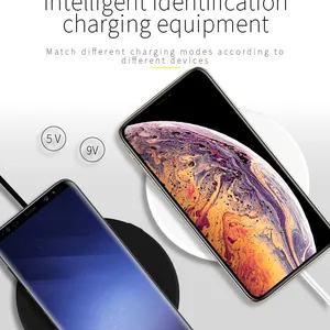 The Round Wireless Charger is Suitable for IPhone Huawei, Xiaomi Fast Wireless Charging thumbnail-5