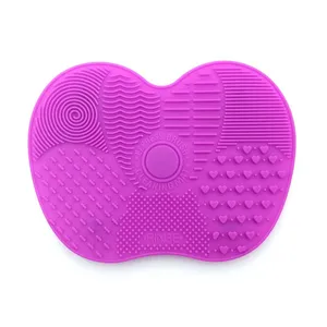 Cleaning Brush Pad Makeup Brush Cleaning Mat Silicone Makeup Brush Cleaner thumbnail-3