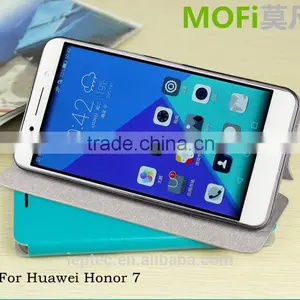 MOFi Case Celular PU Leather Flip Coque for Huawei Honor 7, Mobile Phone Set Back Cover Housing for Honor7 thumbnail-2