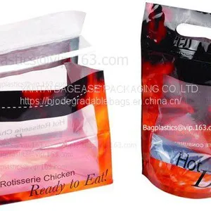 ROTISSERIE CHICKEN BAGS, MIRCOWAVE POUCH, HOT ROAST BAG, FRESH FRUIT VEGETABLE PACKAGING, CHERRY PAC thumbnail-5
