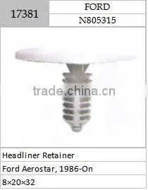 HEADLINER RETAINER FORD:N805315 thumbnail-1
