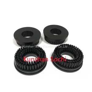 Nylon Pressure Foot Cleaning Brush OD 46mm For PCB Anderson Routing Machine thumbnail-1