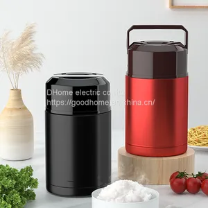 Braising Pot Braising Beaker Stainless Steel Insulation Bucket Soup Bucket Smouldering Pot Vacuum Bento Insulation 1000ML（Wechat:13510231336） thumbnail-1