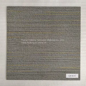 Foshan Direct Waterproof Carpet Stone Plastic Floor Hotel Conference Studio Training Speech Room PVC Plastic Floor thumbnail-5