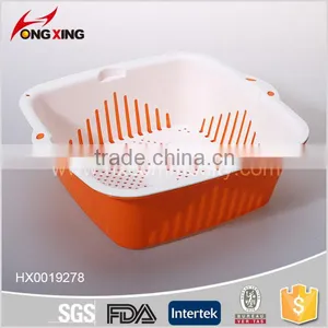 12 Inch Plastic Square Sink Colander thumbnail-1