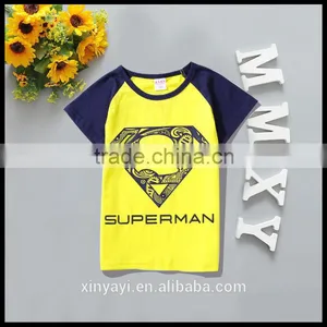 2016 American and European T-shirt Sewing Machine With Boys Clothies Cartoon tu thumbnail-1