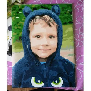 Custom Paint by Number Paint Your Own Photo thumbnail-1