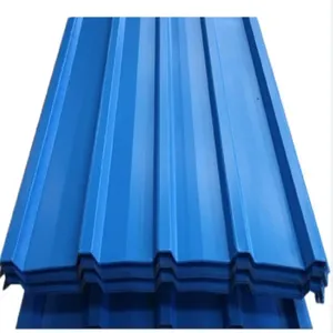 Premium PPGI Z120 Z150 Corrugated Roofing Sheets for Durable Construction With Large Stock thumbnail-4