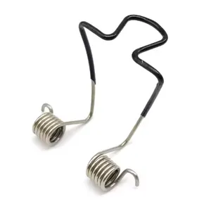 Custom Zinc Plated Plastic Dipping Butterfly Springs Small Double Torsion Spring thumbnail-3
