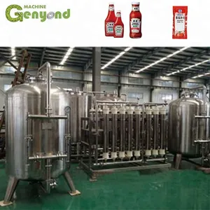 Industrial Tomato Paste Processing Machine Tomato Sauce Production Line thumbnail-6