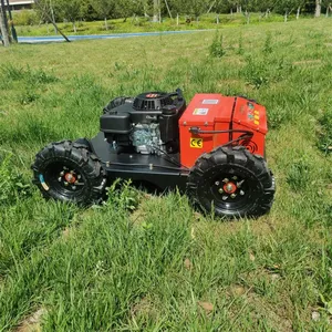 Gasoline Engine 4-Stroke Single Cylinder Industrial Brushless DC Motor Cordless Remote Control Trimmer Lawn Mower thumbnail-4