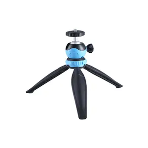 Cellphone Tripod Mini Desktop Lightweight Potable Tripod for Mobile Phone, Compact System Cameras, for DSLR, Mirrorless, Video thumbnail-3