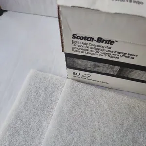 3M 7445 6*9 Inch White Nylon Abrasive Pad Rectangle 6*9 Inch Sanding Scouring Hand Cleaning Pad Light Duty Customized OBM thumbnail-3