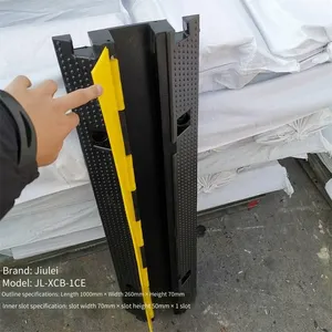 Jiulei Brand Jl-xcb-1ce Rubber and Plastic Bridge Belt [size] Length 1000mm * Width 260mm * Height 70mm, Slot Width 70mm * Slot Height 50mm * 1 Slot thumbnail-1