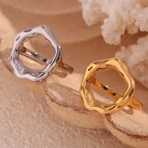 Stainless Steel Jewelry Ring 304 Steel 3mm Wide Band Comfort Fit for E-commerce Wholesale thumbnail-5