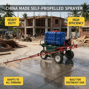 Industrial Remote Operated Field Sprayer Long Range Agricultural Pesticide Vehicle thumbnail-1