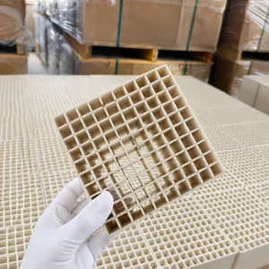 Mullite Honeycomb Ceramic Heat Storage Media for High Temperature Applications thumbnail-3