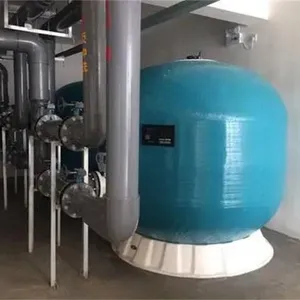 Swimming Pool Sand Filter Tank, Hot Spring Bath, Water Treatment Tank, Anti-corrosion Coating thumbnail-1