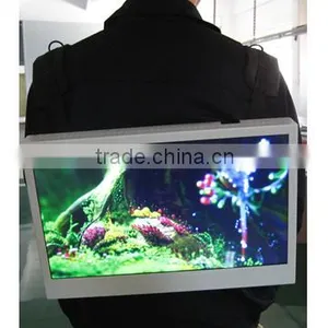 18.5 Inch Backpack Wifi Android and 3G Networking Advertising Player/ Backpack Led Media Player Advertising Displayer Equipment thumbnail-5