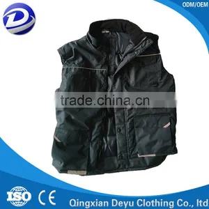 High Quality Outerwear Cotton Padding Winter Vest for Men thumbnail-4