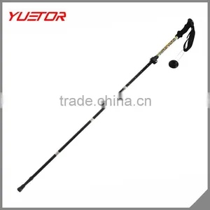 Foldable External Quick Lock 80% Carbon Fiber Climbing Stick Trekking Pole Supplier's Choice thumbnail-1