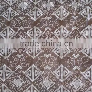 Original Embroidery Fabric Organdy Milk Silk Lace With Water Soluble Full Lace for Garment Accessory thumbnail-2