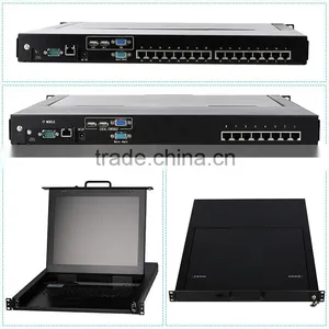 Support Linux, Unix System Cate5 17" Usb Lcd Kvm Switch thumbnail-2