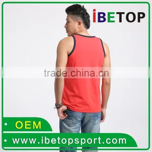 OEM Service Custom Sportswear Coolmax Running Cotton Vest thumbnail-4