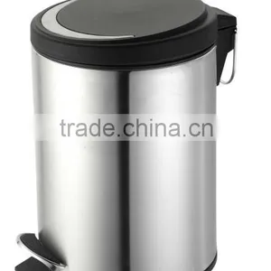 3L5L/12L/20L/30L S/S ROUND DUSTBIN thumbnail-1