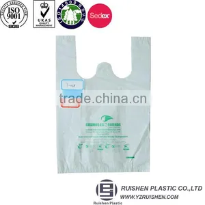 Cornstarch PE Plastic Vest Packing Bags thumbnail-1