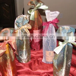 Wine Paper Bag Printed Wine Bottle Holding Bag thumbnail-1