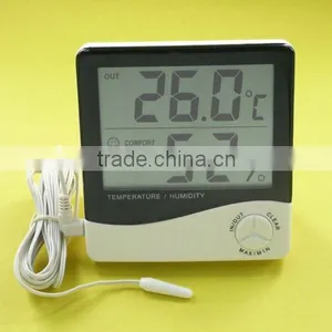 Indoor & Outdoor Digital Thermometer & Indoor Hygrometer thumbnail-1