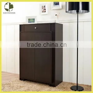 Warm Minimalist Style Shoe Cabinet thumbnail-1