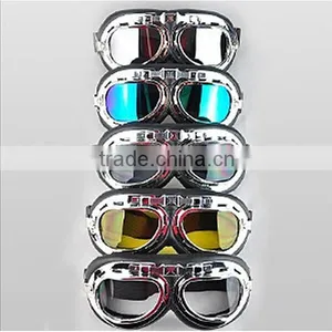 Motorcycle Helmet Glasses Goggles Windproof Glasses Black Helmet Glasses Multicolor thumbnail-1