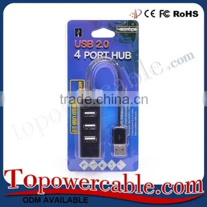 Promotional Multiport Adapter 4 Port Usb Hub With Power Supply thumbnail-3